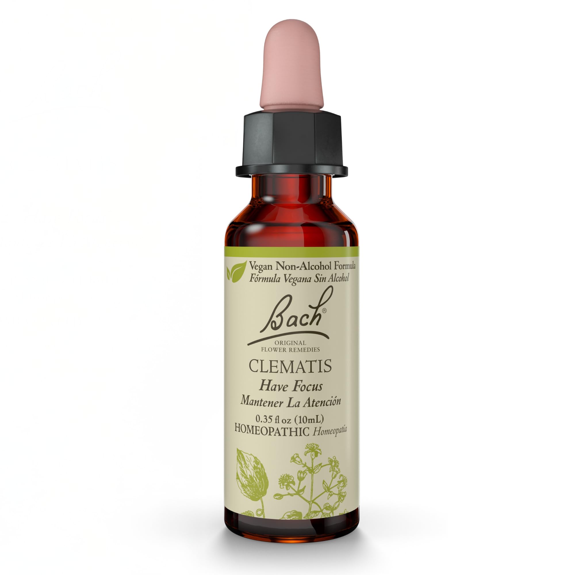 Amazon.com: Bach Original Flower Remedies, Clematis, 0.35 fl oz